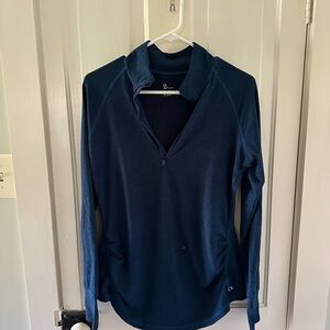 GAP Royal Blue Athletic Top with Zipper